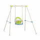 SMOBY Portique métal 1er âge Baby Swing - Hauteur 120 cm - Arceau de sécurité