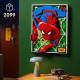 LEGO ART 31209 The Amazing Spider-Man, Set Art Mural 3D, Poster BD pour Adolescents et Adultes