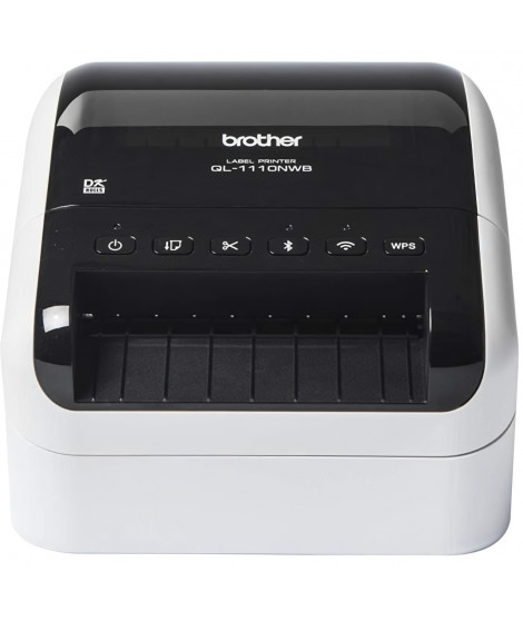 Imprimante d'étiquettes grand format avec de nombreuses connectivités (USB, Ethernet, Wi-Fi, Bluetooth, Airprint)