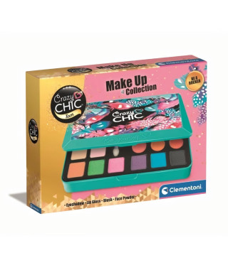 Palette de maquillage Be a Rocker - CLEMENTONI - Crazy Chic - Gloss, fards a paupieres et blush