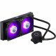 COOLER MASTER MasterLiquid ML240L V2 RGB - WaterCooling Processeur AIO (Intel & AMD), 2x 120mm RGB