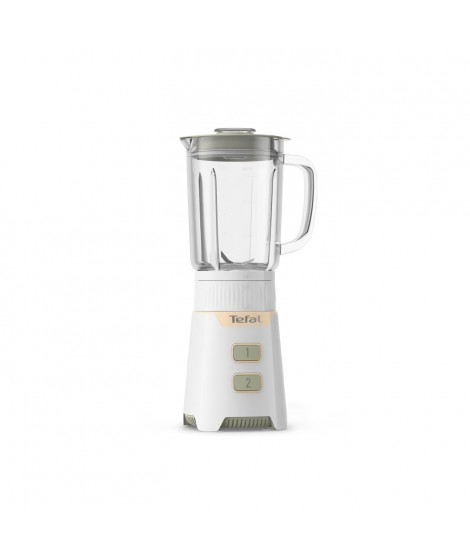 TEFAL Mini blender, Puissance 400 W, Bol verre 0.7 L, lames Powelix amovibles, Compact, Mixeur haute performance, Minimix BL1…