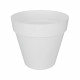 Pot de fleur Elho Plastique Rond Loft Urban Blanc Ø 50 x H.44 cm 48 l