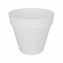 Pot de fleur Elho Plastique Rond Loft Urban Blanc Ø 50 x H.44 cm 48 l