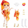 Rainbow High Junior High S3 - Poupée Mannequin Arc-en-Ciel 22cm - Laurel Devious (Orange)