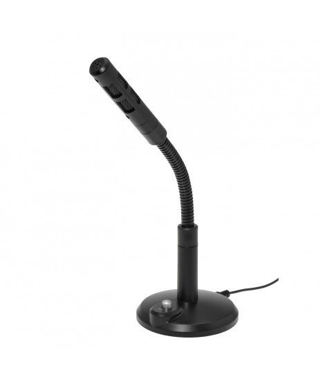 Microphone sur pied Bluestork FLEXI MIC - Micro flexible avec technologie d'annulation du bruit ambiant