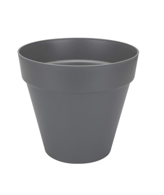 Pot de fleur Elho Plastique Rond Loft Urban Gris anthracite Ø 50 cm 48 l