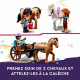 LEGO Friends 41745 L'Écurie d'Autumn, Jouet avec Chevaux, Carrosse, Cadeau Équitation