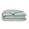 Housse de couette TODAY Essential - 220 x 240 cm - 2 personnes - 100% Coton uni - Celadon