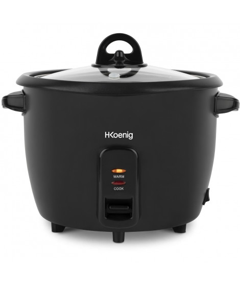 HKoeNIG ORYZA8 - Cuiseur a riz 1,8L - 700W - Revetement anti-adhésif - Arret automatique - Pieds antidérapants - Maintien au …