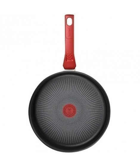 TEFAL Sauteuse 24 cm, Induction, Revetement antiadhésif, Couvercle verre, Ergonomique, Fabriqué en France, Daily Expert C2893202