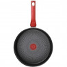 TEFAL Sauteuse 24 cm, Induction, Revetement antiadhésif, Couvercle verre, Ergonomique, Fabriqué en France, Daily Expert C2893202