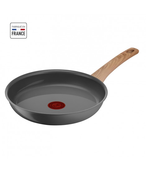 TEFAL Poele 24 cm, Induction, Revetement céramique antiadhésif, Recyclée, Cuisson saine, Fabriqué en France, Renew C4250413