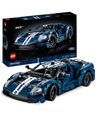 LEGO Technic 42154 Ford GT 2022, Maquette de Voiture pour Adultes, Échelle 1:12, Niveau Avancé