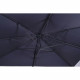 Parasol déporté 4x3m- Inclinable,et rotatif a 360°- Structure Aluminium et Toile déperlante en Polyester 250gm2- Gris Anthracite