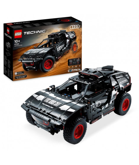 LEGO Technic 42160 Audi RS Q e-tron, Voiture de Rallye Télécommandée, Maquette Off-Road Dakar