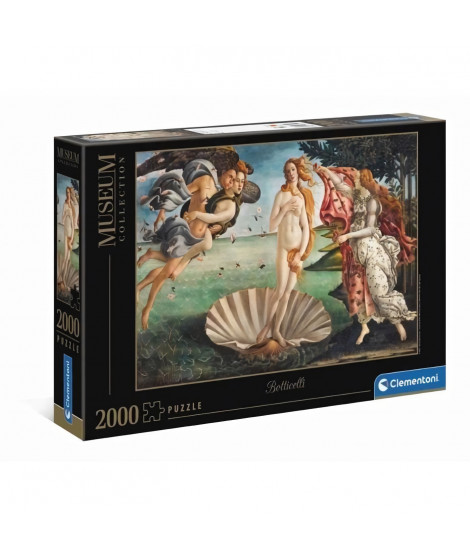 Puzzle Botticelli : The Birth of Venus - Clementoni - 2000 pieces - Tableaux et peintures - Multicolore