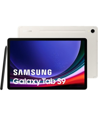 Tablette Tactile - SAMSUNG - Galaxy Tab S9 - 11 - RAM 8Go - 128 Go - Creme - S Pen inclus