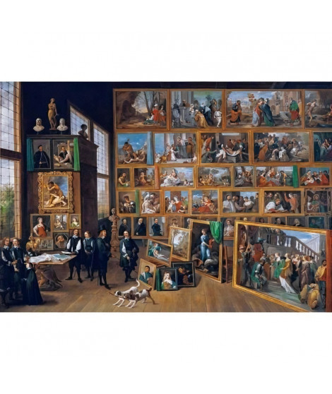 Puzzle Tableaux et peintures - CLEMENTONI - Teniers : Archduke Leopold Wilhelm - 2000 pieces - 97,5 x 66,8 cm