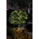 Guirlande d'extérieur solaire LUCIOLE blanc chaud 100leds SMART GARDEN