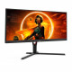 Ecran PC  Gamer - AOC - U34G3XM/EU - 34 VA UWQHD 1ms 144Hz HDMI DisplayPort Pivot Réglable en hauteur Freesync Premium HDR 10