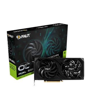 PALIT - Carte Graphique - Nvidia GeForce RTX 4060 Ti Dual OC 8Go