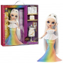 Rainbow High Tentpole PR Theme Doll - RAINBOW - 1 robe de Gala et 1 tenue decontractée + accessoires et carnet de croquis