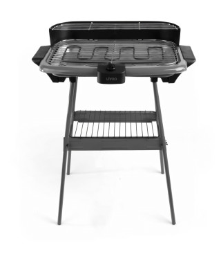 Barbecue électrique sur pieds LIVOO - DOM297G - Surface de cuisson 47x28cm - Thermostat réglable