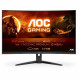 Ecran PC Gamer - AOC - CQ32G2SE/BK - 31,5 VA Incurvé QHD 1ms 165Hz HDMI DisplayPort HP Pivot Freesync Premium