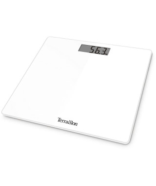 Pese personne électronique Terraillon TSQUARE Blanc - Grand écran LCD - Capacité 180 Kg