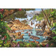 Puzzle 3000 pieces - Clementoni - African Waterhole - Images captivantes - Matériau résistant