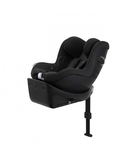 Siege auto isofix CYBEX SIRONA Gi i-Size - Groupe 0+/1 - Rotation 360° - Harnais 3 points - Face et dos route - Moon Black