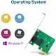 Carte réseau PCI - TP-LINK - 32-bit PCI Express/1 10/100/1000 Mbps - RJ45 port - TG-3468