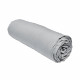 Drap housse TODAY Prestige - 140 x 200+30 cm - 2 personnes - 100% Percale de coton uni - Acier