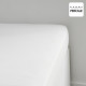 Drap housse TODAY Prestige - 160 x 200+30 cm - 2 personnes - 100% Percale de coton uni - Acier