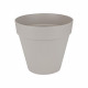 ELHO Pot de fleurs rond Loft Urban - Ø 20 cm - Gris chaud