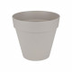 ELHO Pot de fleurs rond Loft Urban - Ø 30 cm - Gris chaud