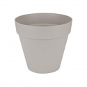 ELHO Pot de fleurs rond Loft Urban - Ø 30 cm - Gris chaud