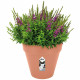 Pot De Fleurs Rond B.FOR - Plastique - Ø30 - Blanc