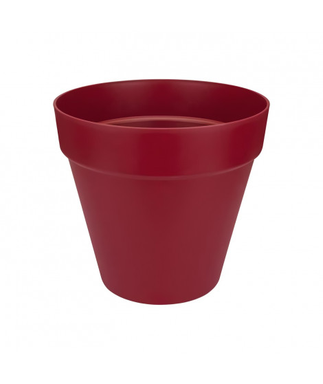 ELHO Pot de fleurs rond avec roues Loft Urban - Ø 40 cm - Fruits rouges