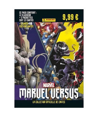 Marvel versus - pack pour démarrer ta collection PANINI