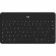 LOGITECH - Clavier Keys-To-Go - Bluetooth ultra-léger, ultra-portable pour iPhone, iPad et Apple TV