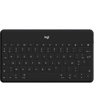 LOGITECH - Clavier Keys-To-Go - Bluetooth ultra-léger, ultra-portable pour iPhone, iPad et Apple TV