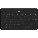 LOGITECH - Clavier Keys-To-Go - Bluetooth ultra-léger, ultra-portable pour iPhone, iPad et Apple TV