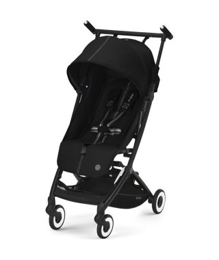 Poussette citadine ultra compacte LIBELLE Moon Black CYBEX - De 6 mois a 4 ans - Noir