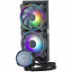 COOLER MASTER - Refroidissement liquide PC - MasterLiquid ML240 Illusion ARGB - Radiateur 240mm - Noir (MLX-D24M-A18P2-R1)