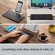 LOGITECH - Clavier Keys-To-Go - Bluetooth ultra-léger, ultra-portable pour iPhone, iPad et Apple TV