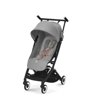 Poussette citadine ultra compacte LIBELLE Lava Grey CYBEX - De 6 mois a 4 ans - Gris