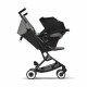 Poussette citadine ultra compacte LIBELLE Lava Grey CYBEX - De 6 mois a 4 ans - Gris