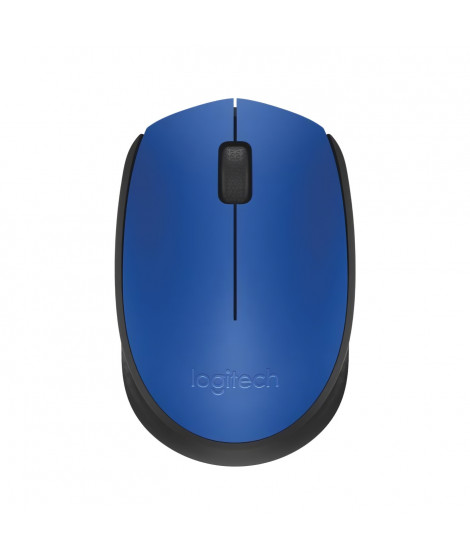 LOGITECH - Souris sans fil ambidextre M171 - Bleu